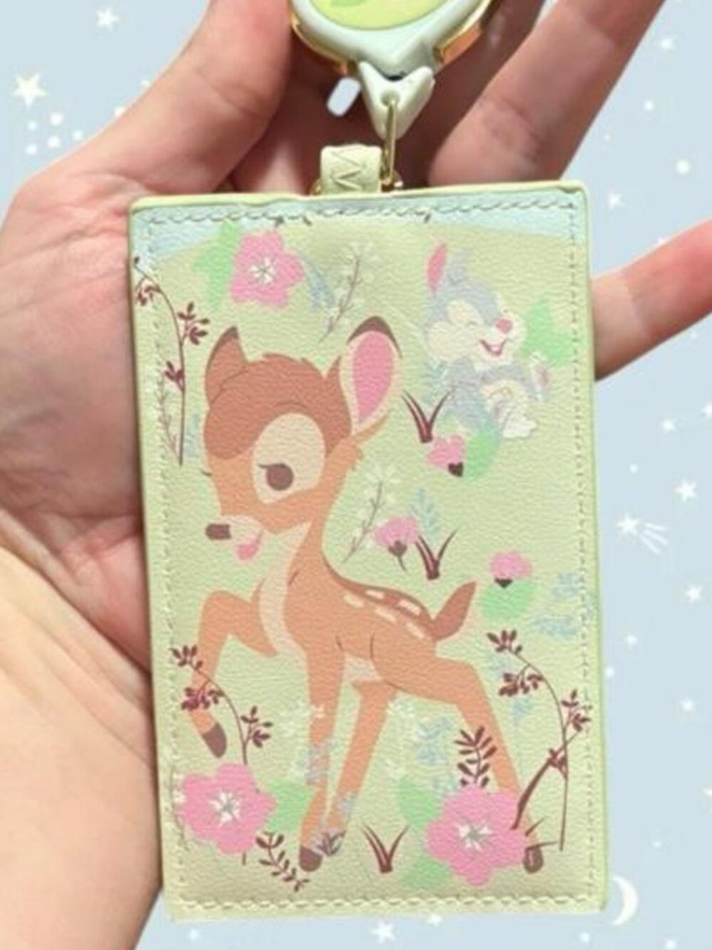 Loungefly Disney Bambi retractable lanyard